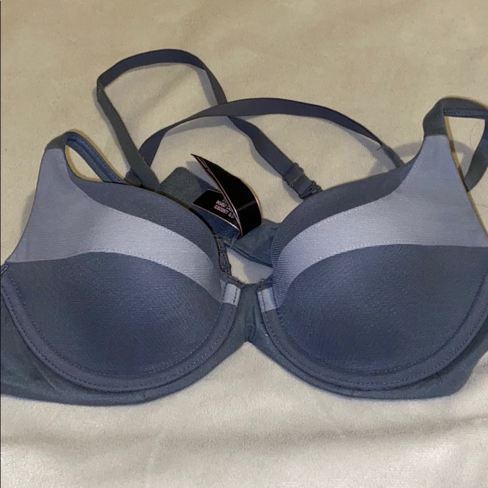 Gray-blue bra